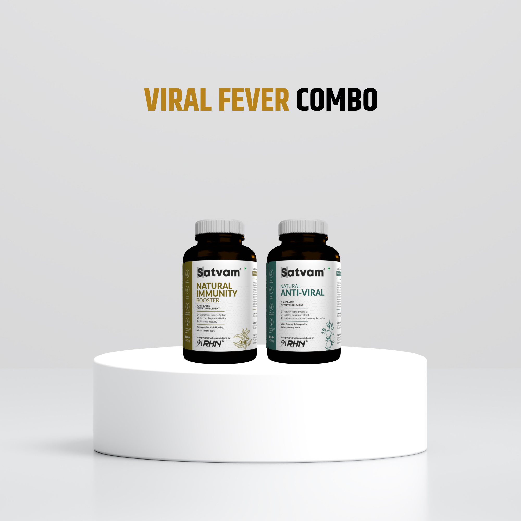 Viral Fever Combo (For Fever Relief & Body Strength)